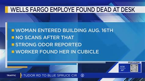Wells Fargo employee found dead in cubicle four days after .